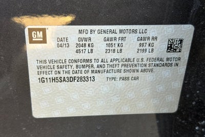 2013 Chevrolet Malibu LTZ