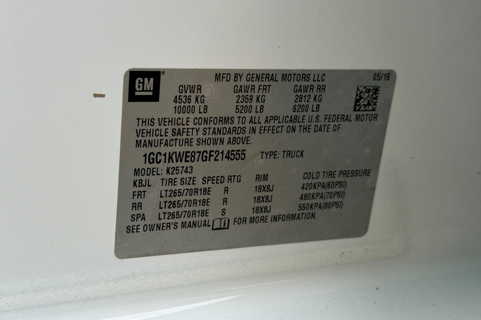 2016 Chevrolet Silverado 2500 HD LTZ