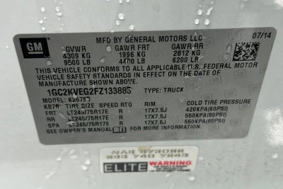 2015 Chevrolet Silverado 2500 HD LT