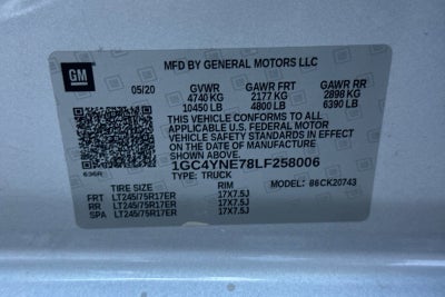 2020 Chevrolet Silverado 2500 HD LT