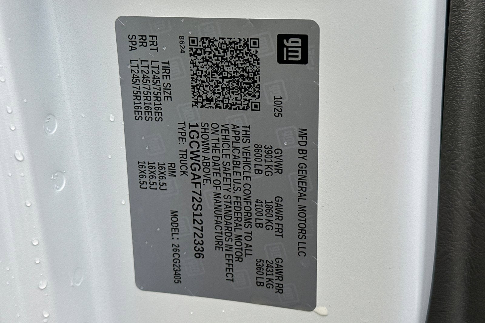 2025 Chevrolet Express Cargo 2500 WT