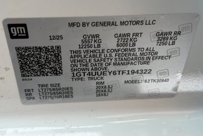 2026 GMC Sierra 3500 HD SLT