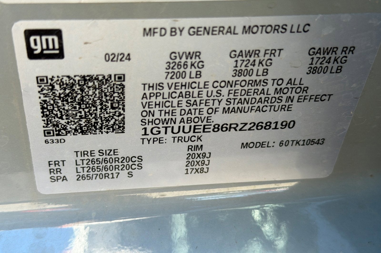 2024 GMC Sierra 1500 AT4