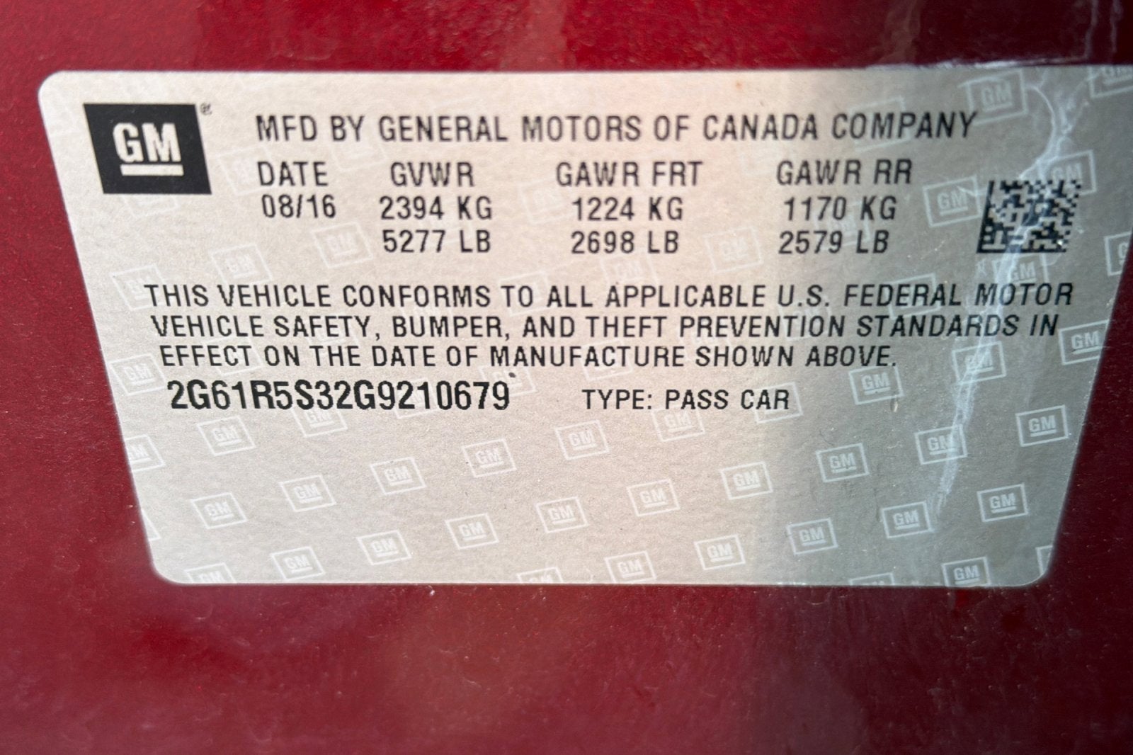 2016 Cadillac XTS Premium Collection