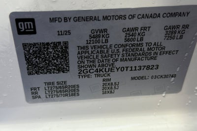 2026 Chevrolet Silverado 3500 HD LTZ