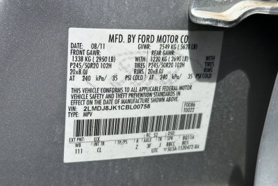 2012 Lincoln MKX AWD 4DR SUV