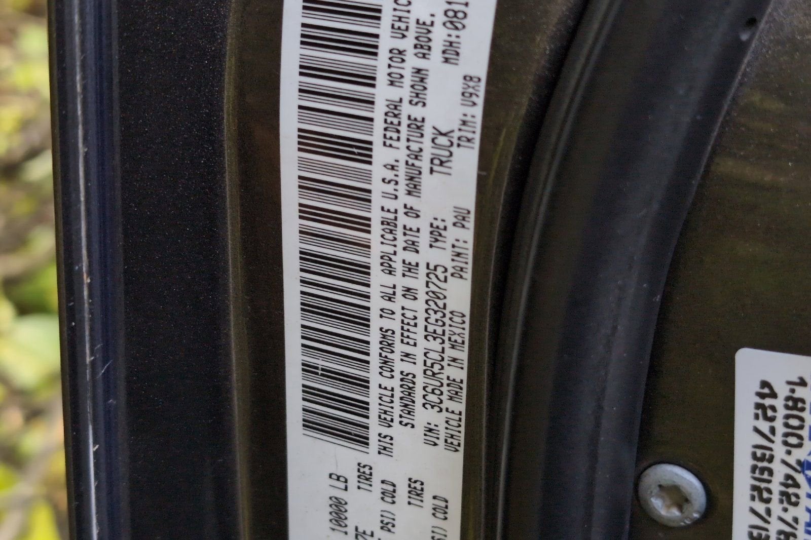 2014 RAM 2500 Tradesman