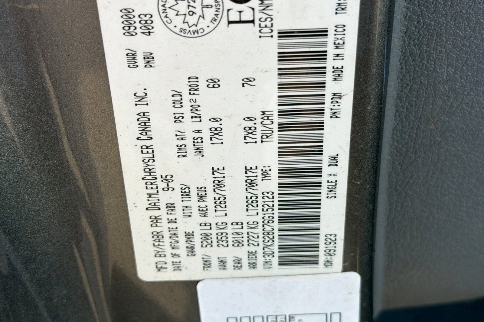 2006 Dodge Ram 2500 ST