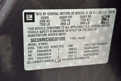 2016 Chevrolet Silverado 1500 LT