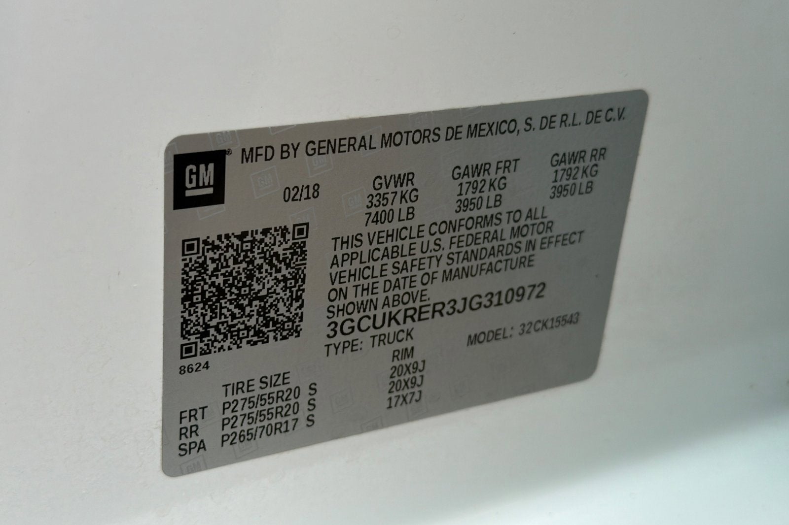 2018 Chevrolet Silverado 1500 LT