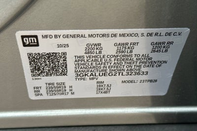 2026 GMC Terrain Elevation