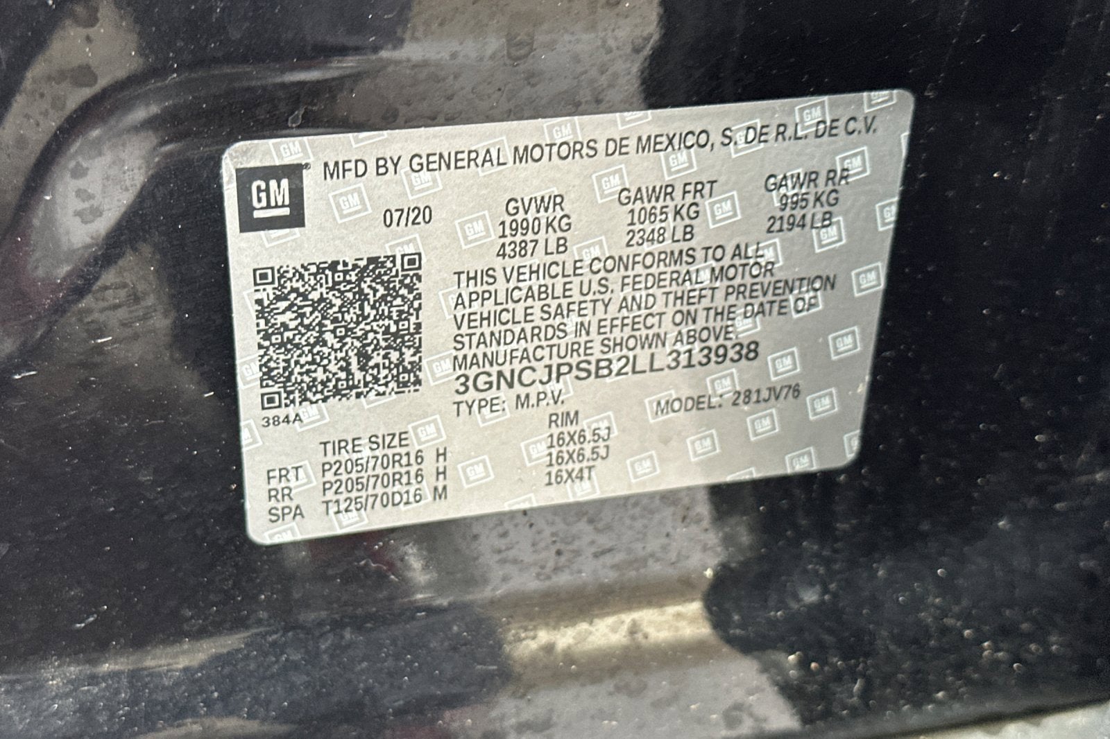 2020 Chevrolet Trax LT