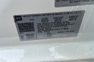 2026 GMC Sierra 1500 AT4