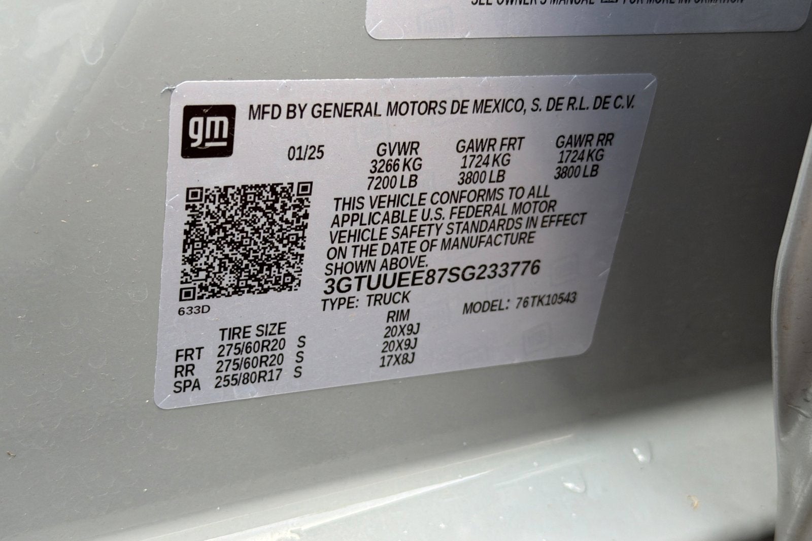 2025 GMC Sierra 1500 AT4