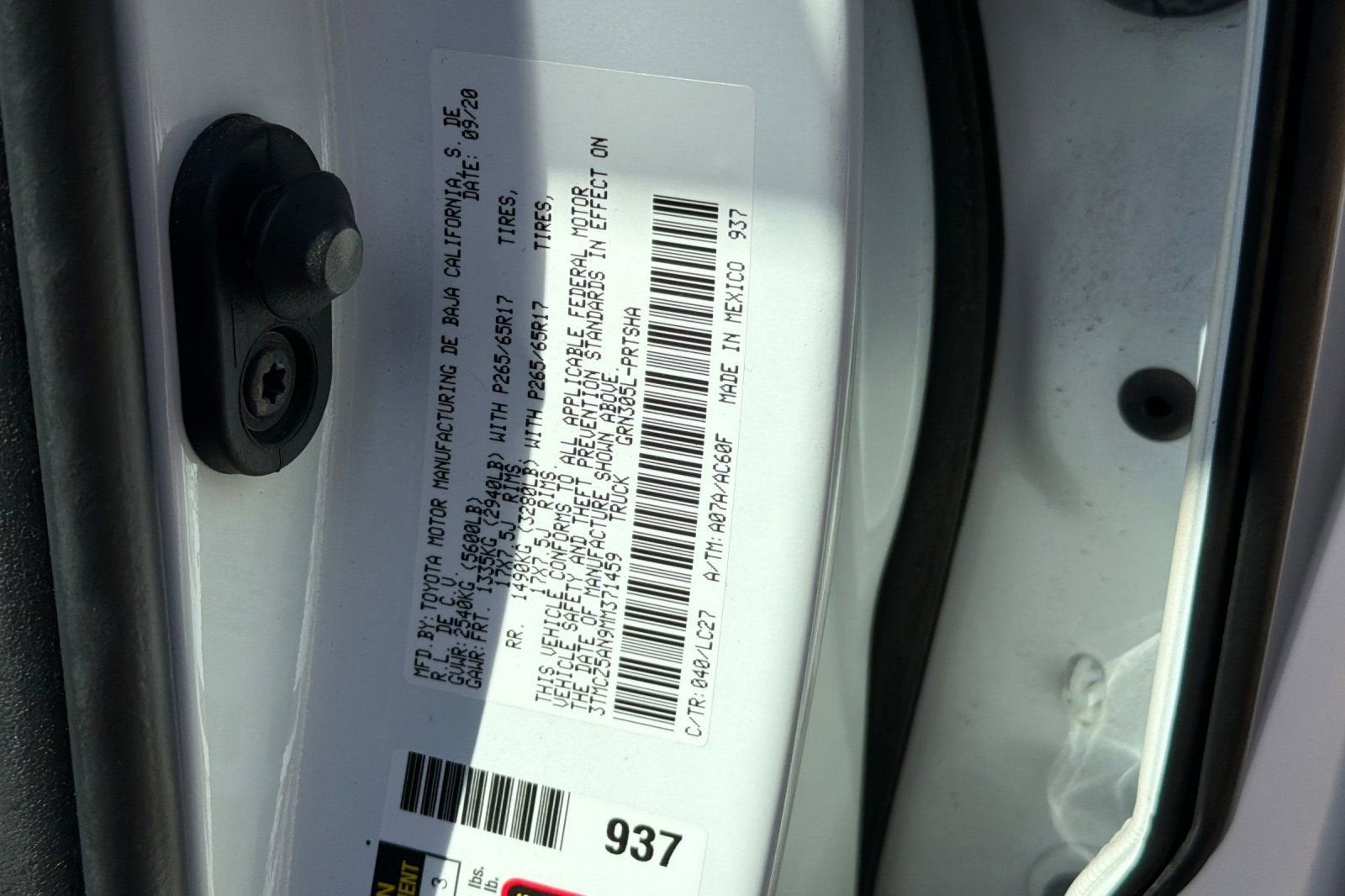 2021 Toyota Tacoma 4WD SR