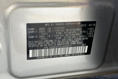 2018 Subaru Outback Premium