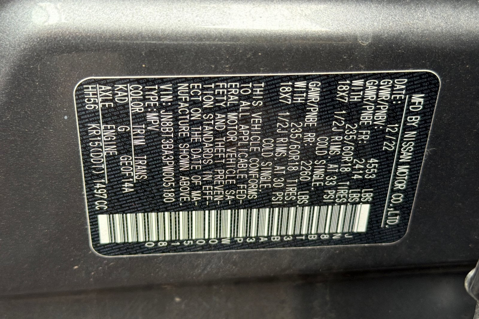 2022 Nissan Rogue SV