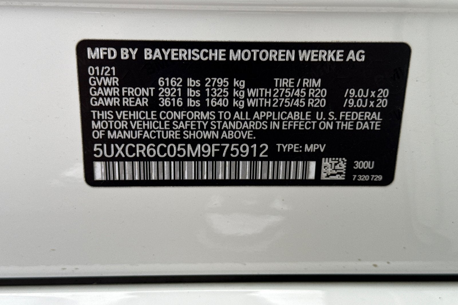 2021 BMW X5 xDrive40i