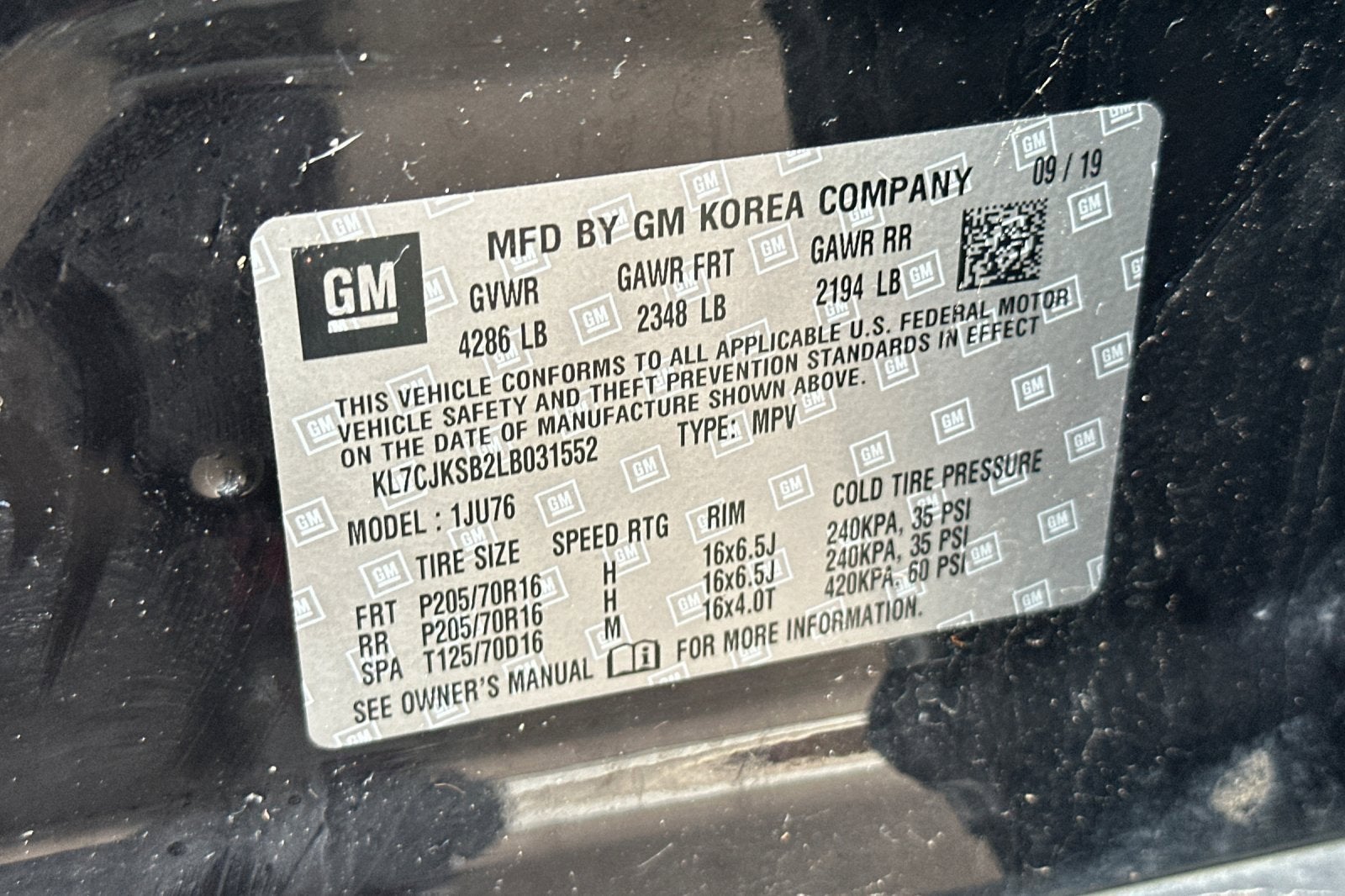 2020 Chevrolet Trax LS