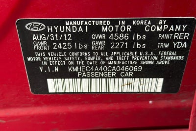 2012 Hyundai Sonata Hybrid