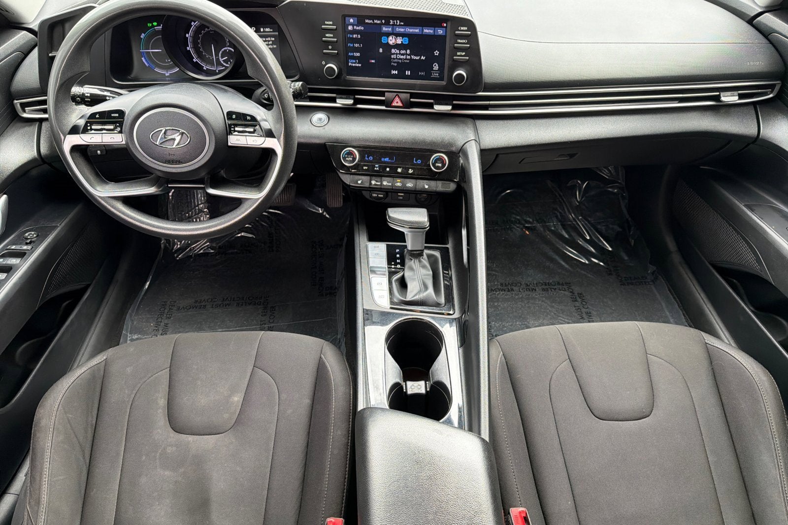 2022 Hyundai Elantra Hybrid Blue