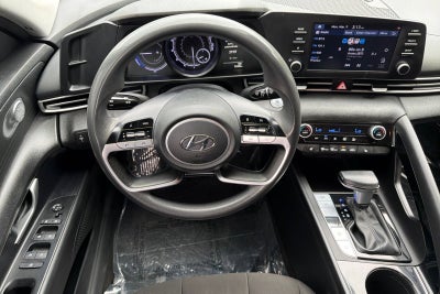 2022 Hyundai Elantra Hybrid Blue