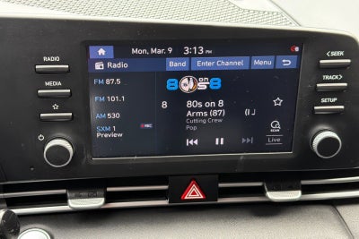 2022 Hyundai Elantra Hybrid Blue