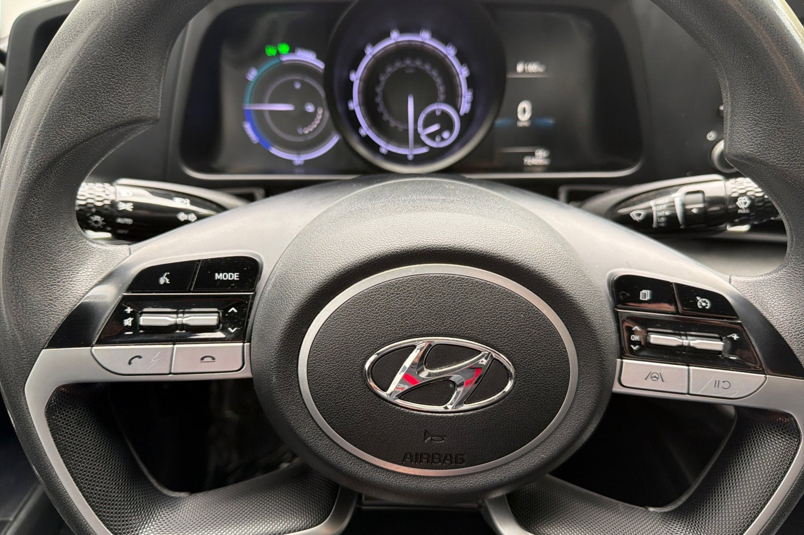 2022 Hyundai Elantra Hybrid Blue