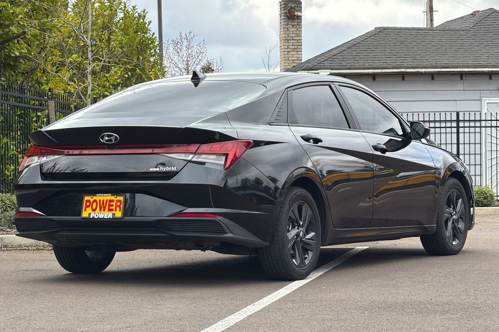 2022 Hyundai Elantra Hybrid Blue