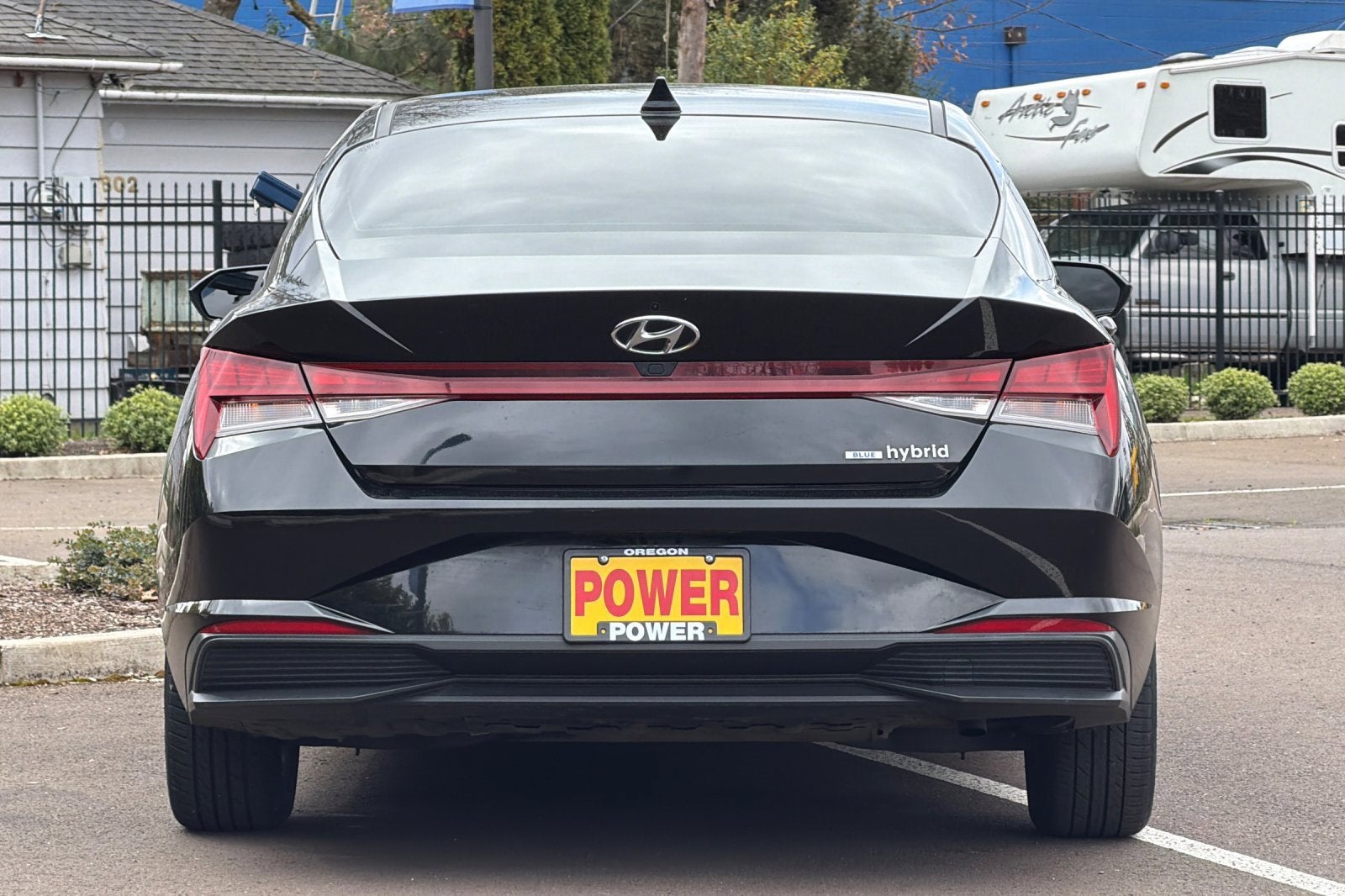 2022 Hyundai Elantra Hybrid Blue