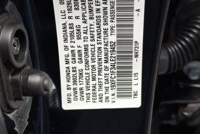 2020 Honda Civic Sedan EX