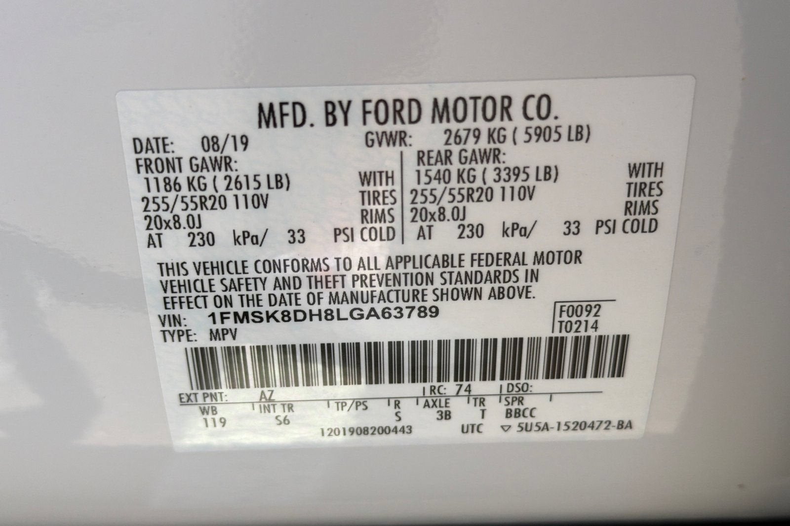 2020 Ford Explorer XLT
