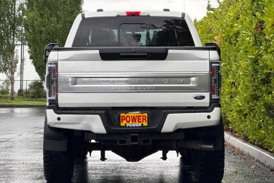 2021 Ford Super Duty F-350 SRW Platinum