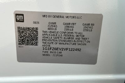 2027 Chevrolet Bolt RS