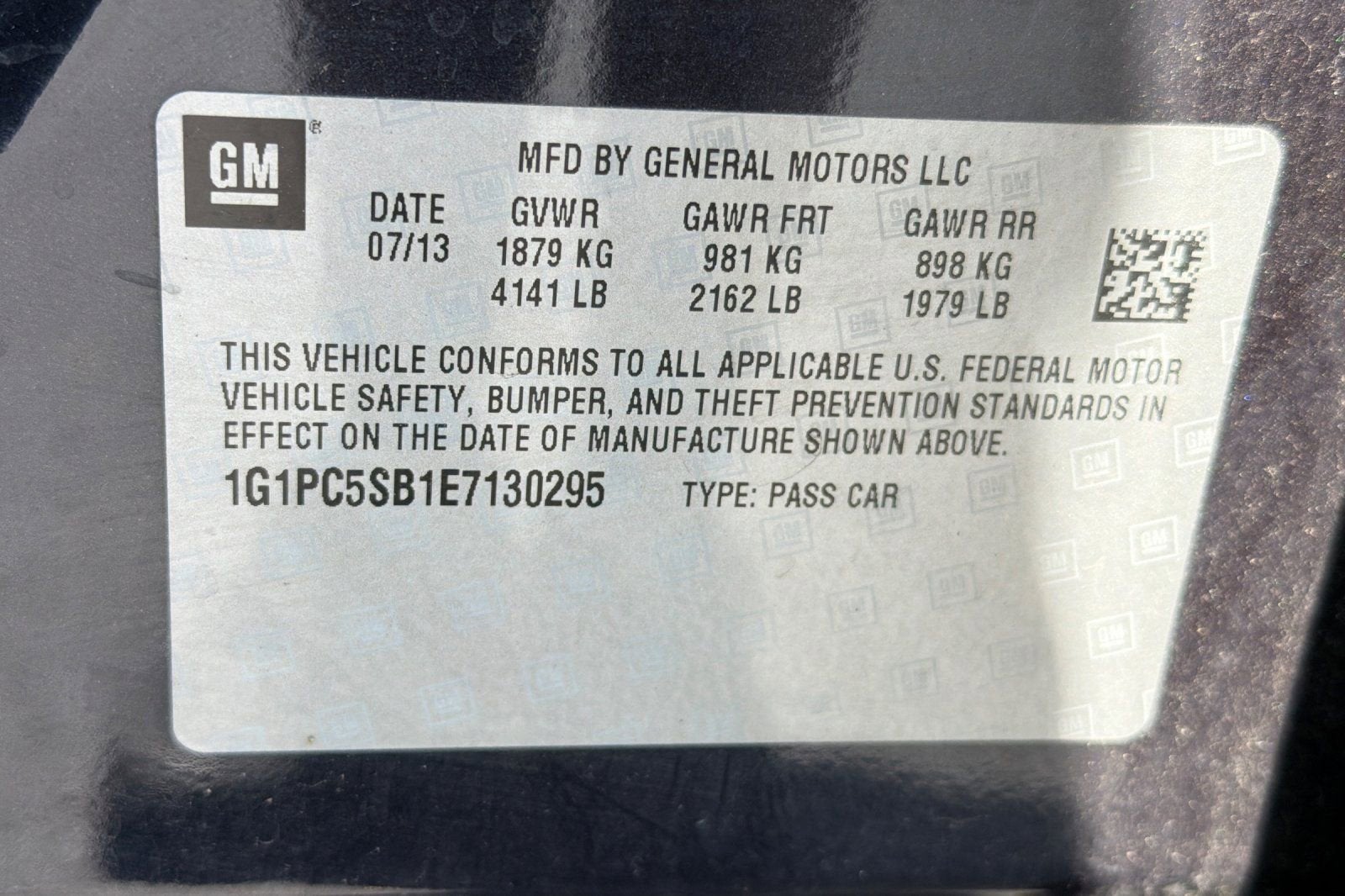 2014 Chevrolet Cruze 1LT