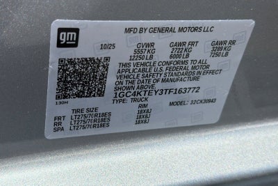 2026 Chevrolet Silverado 3500 HD LT