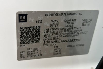2019 GMC Acadia SLE