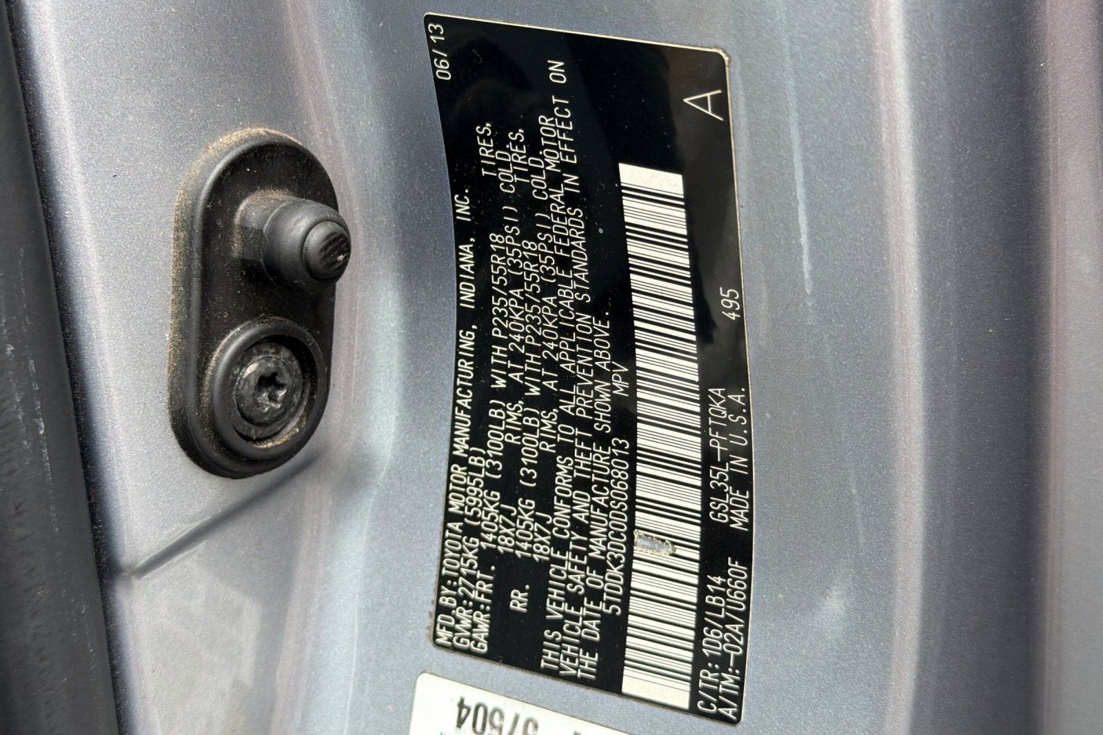 2013 Toyota Sienna XLE