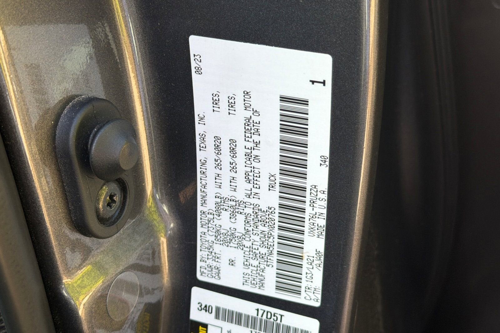 2023 Toyota Tundra 4WD Platinum