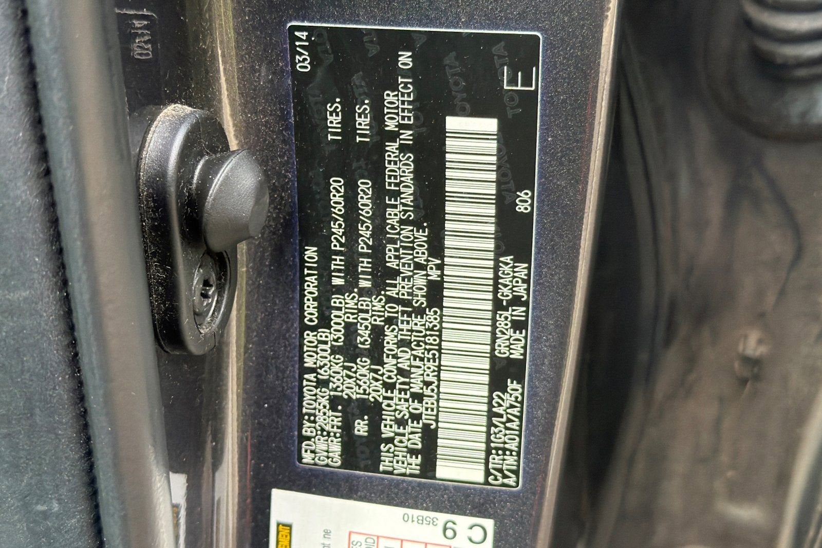 2014 Toyota 4Runner Limited