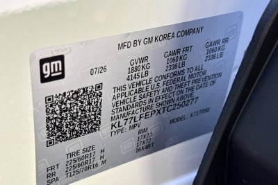 2026 Chevrolet Trax LS