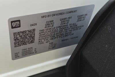 2026 Chevrolet Trax LT