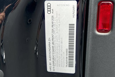 2019 Audi TT Coupe Base