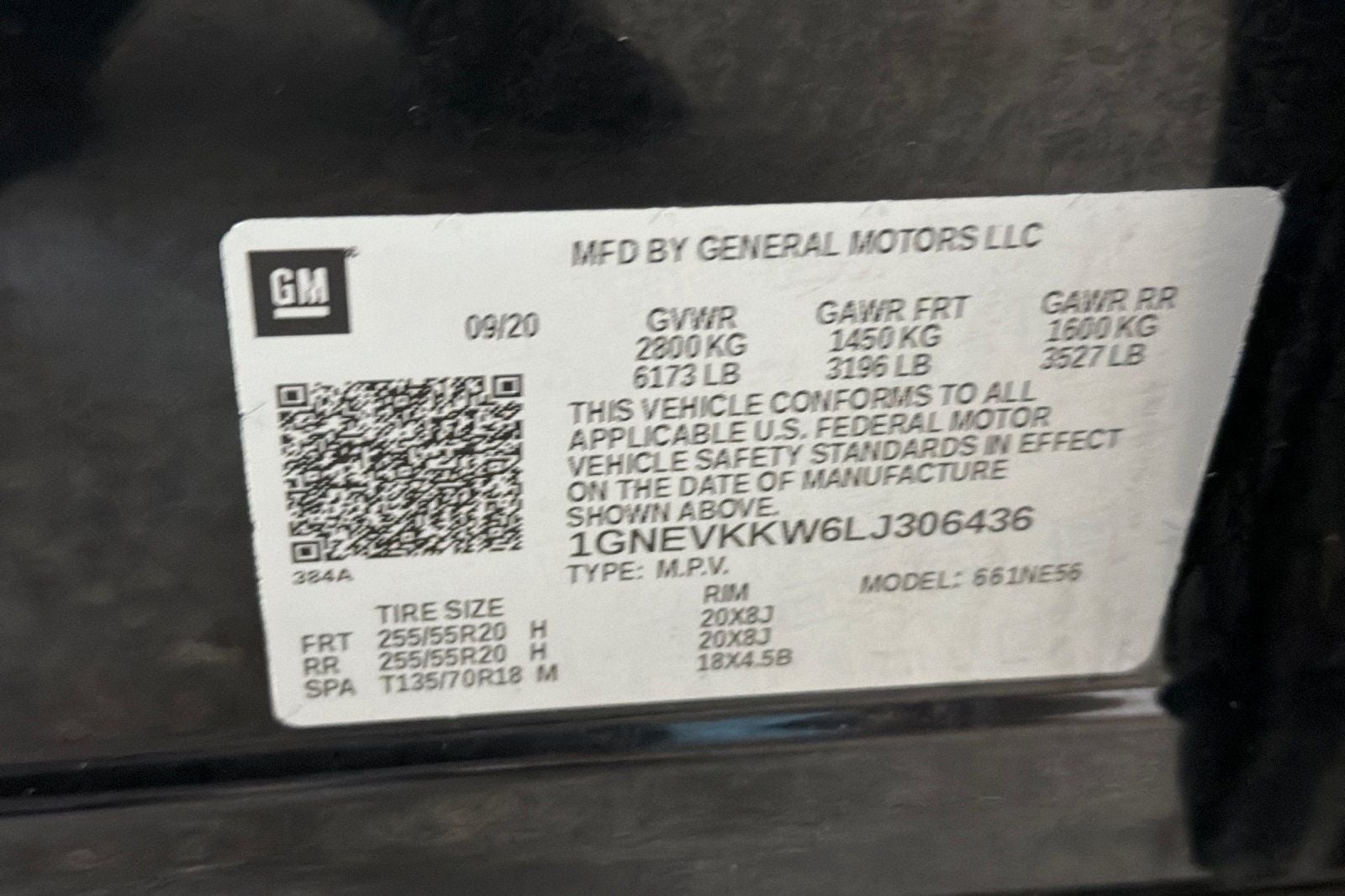 2020 Chevrolet Traverse Premier