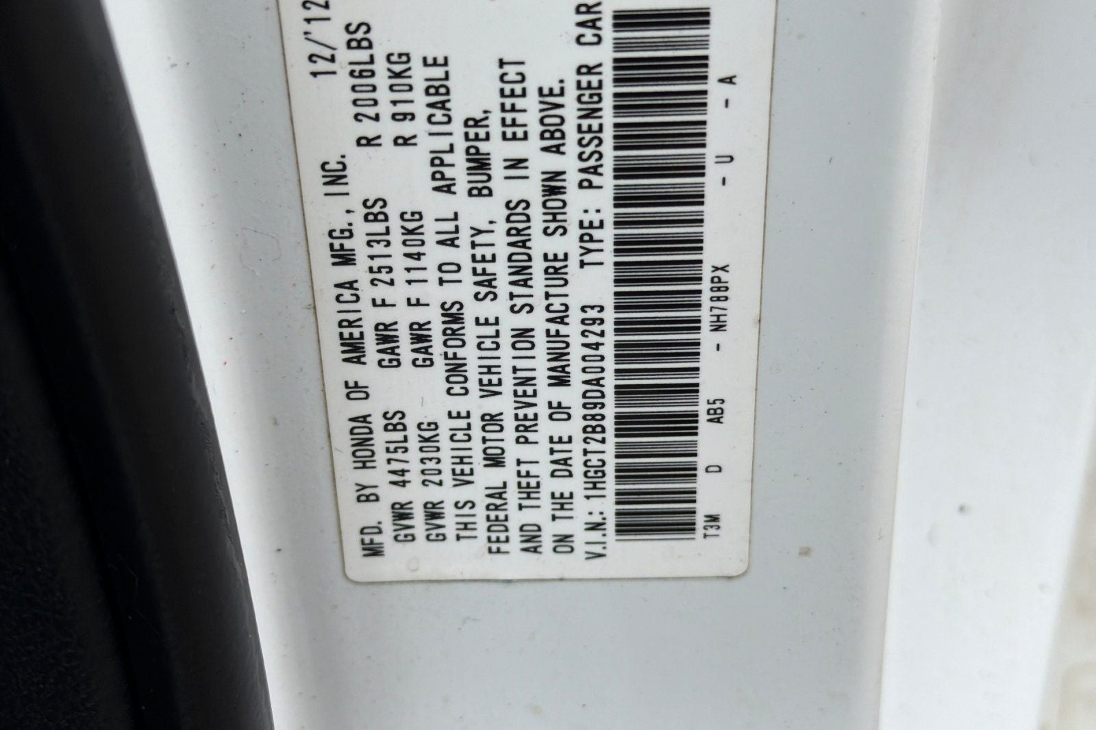 2013 Honda Accord EX-L