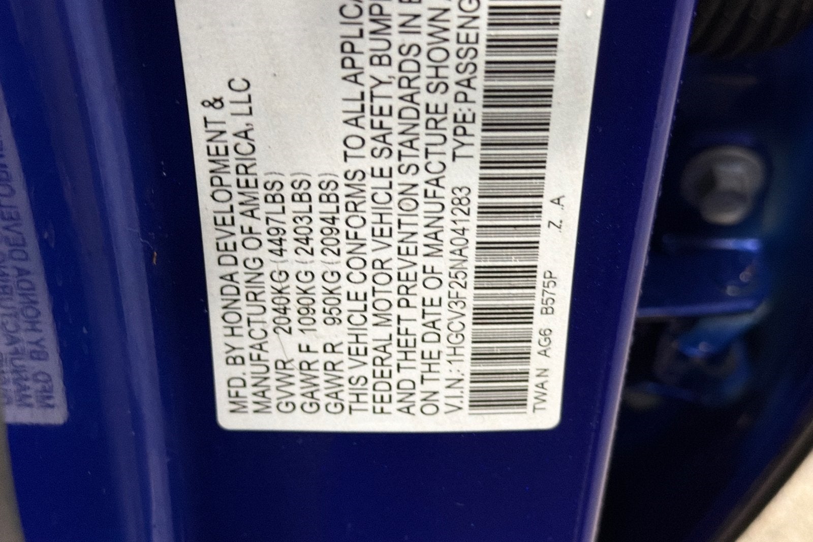 2022 Honda Accord Hybrid Sport