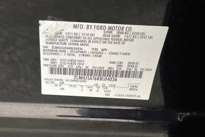 2019 Lincoln MKT Standard