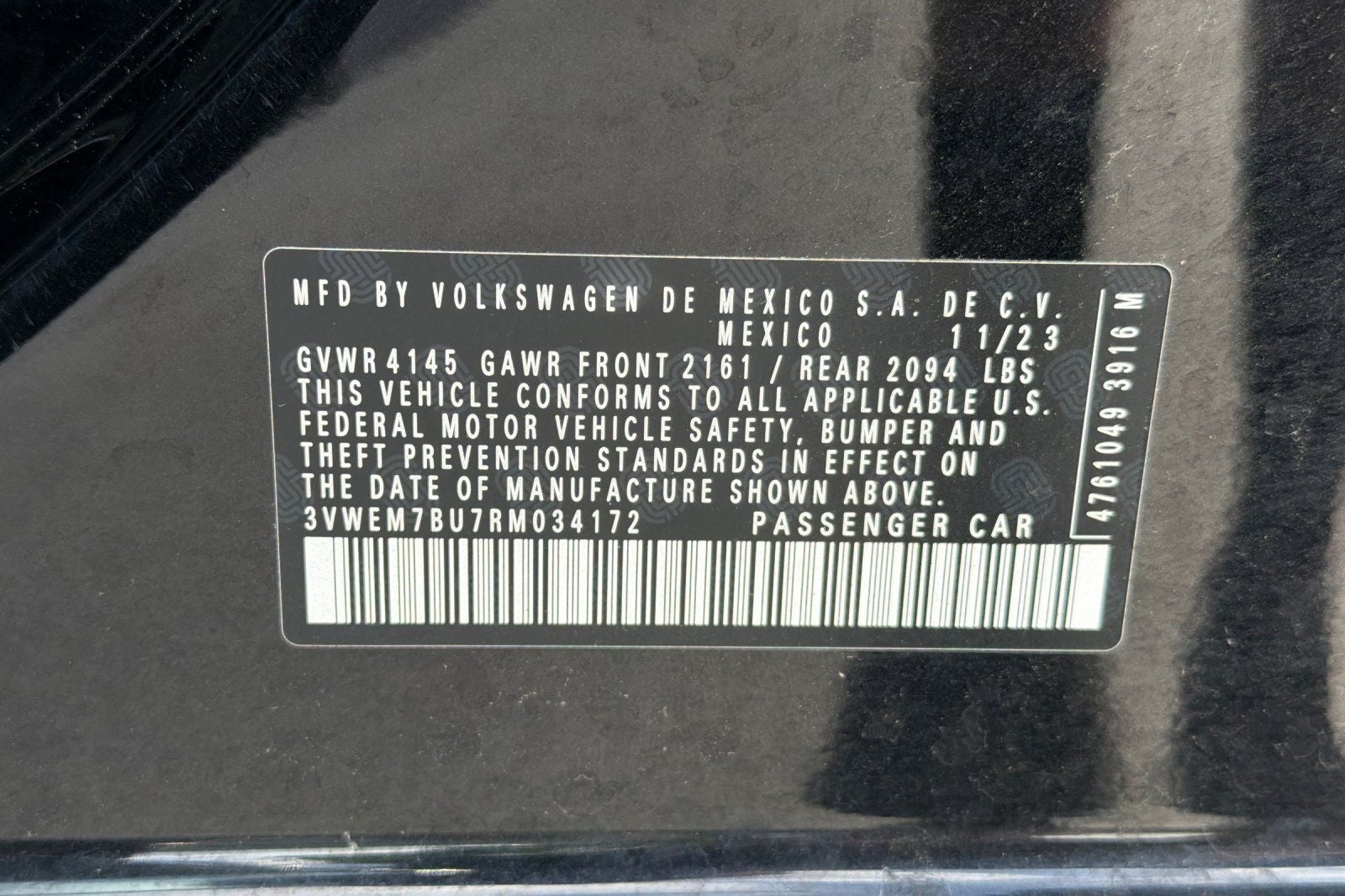 2024 Volkswagen Jetta 1.5T SE
