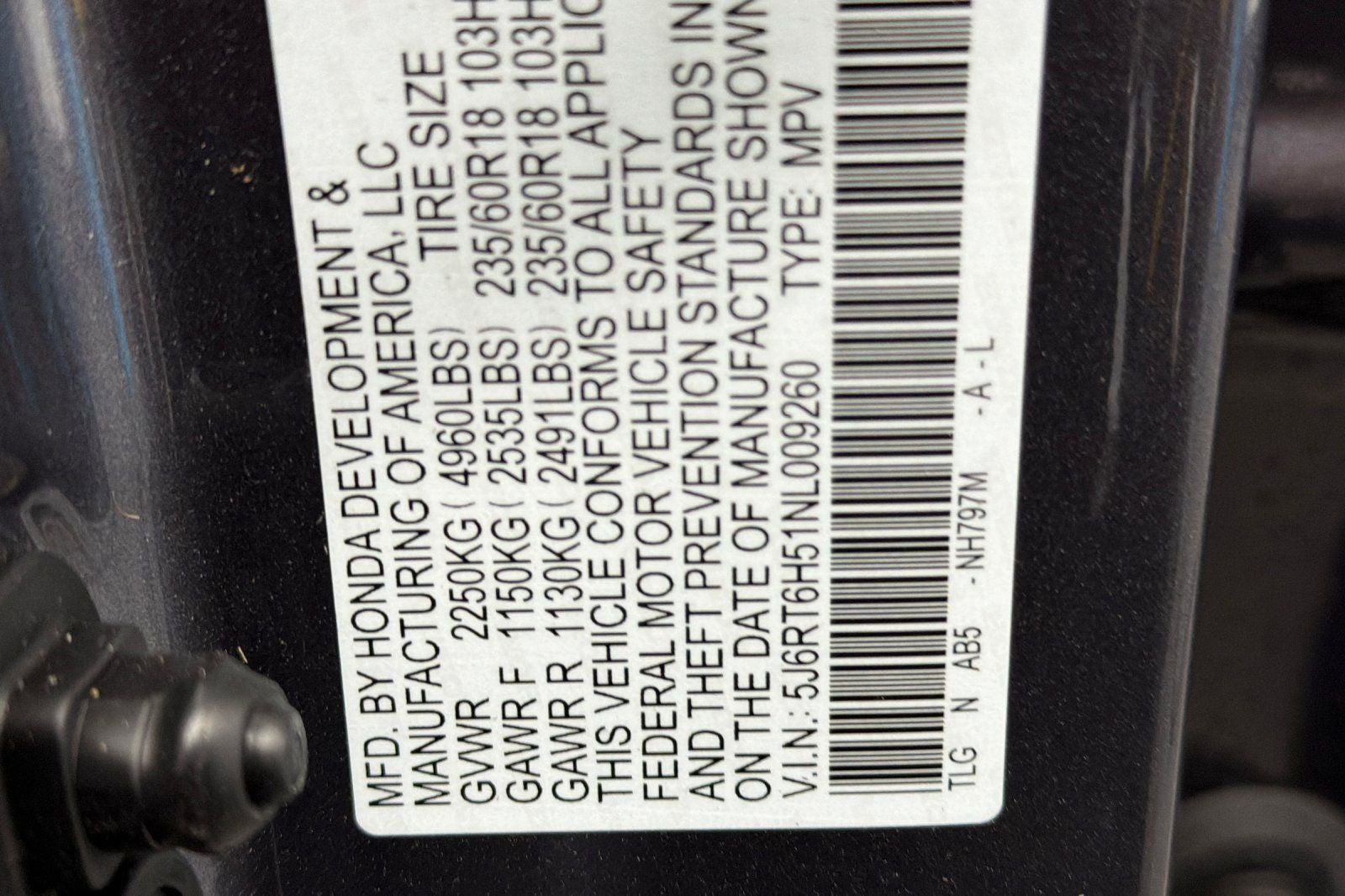 2022 Honda CR-V Hybrid EX
