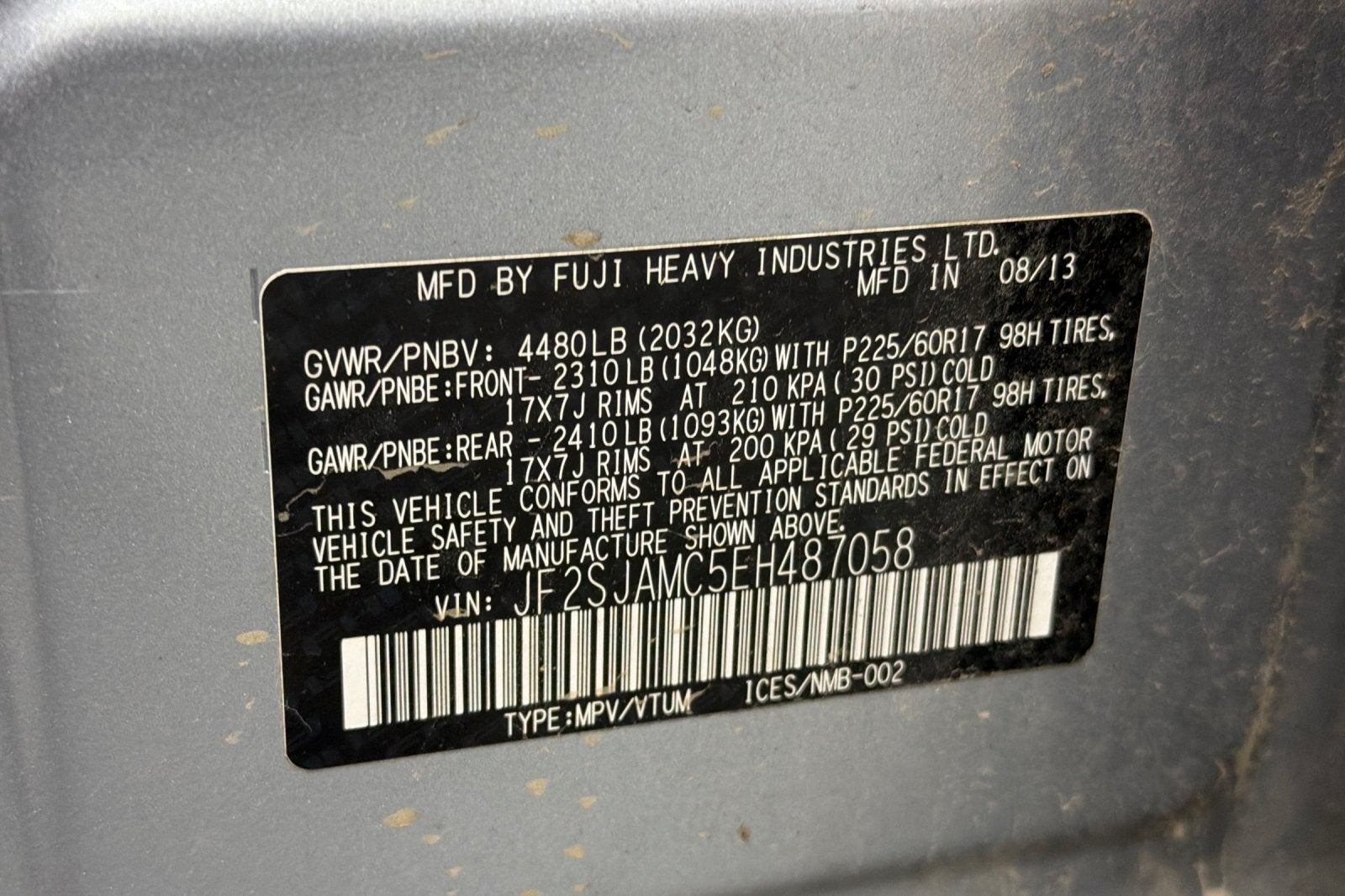 2014 Subaru Forester 2.5i Touring